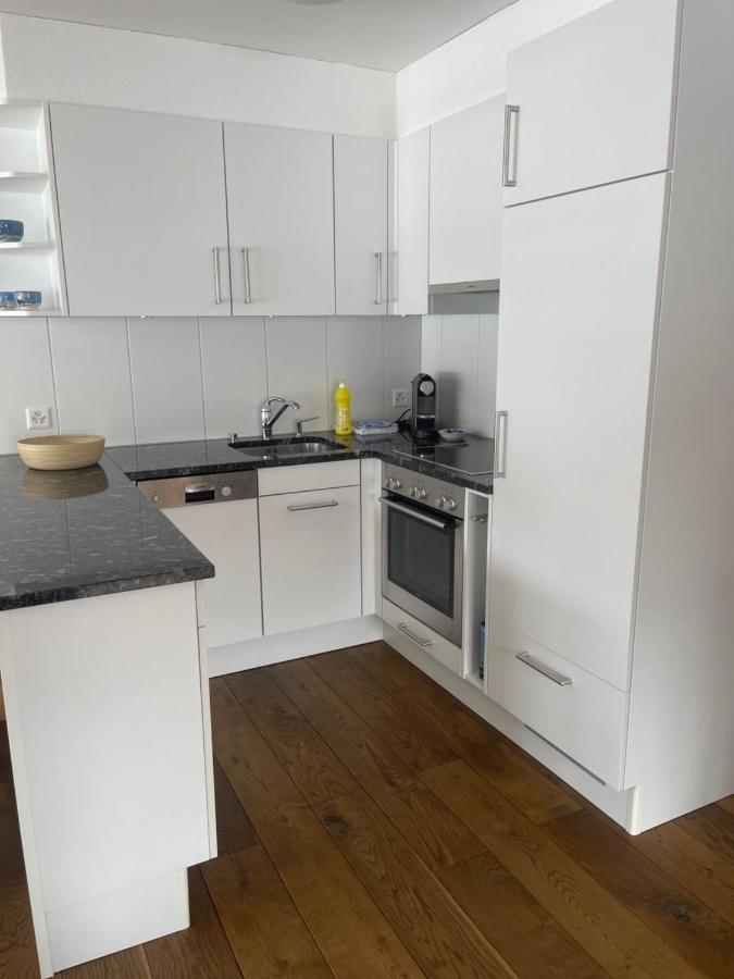 Ferienwohnung Mit Idyllischer Aussicht 克洛斯特斯 外观 照片